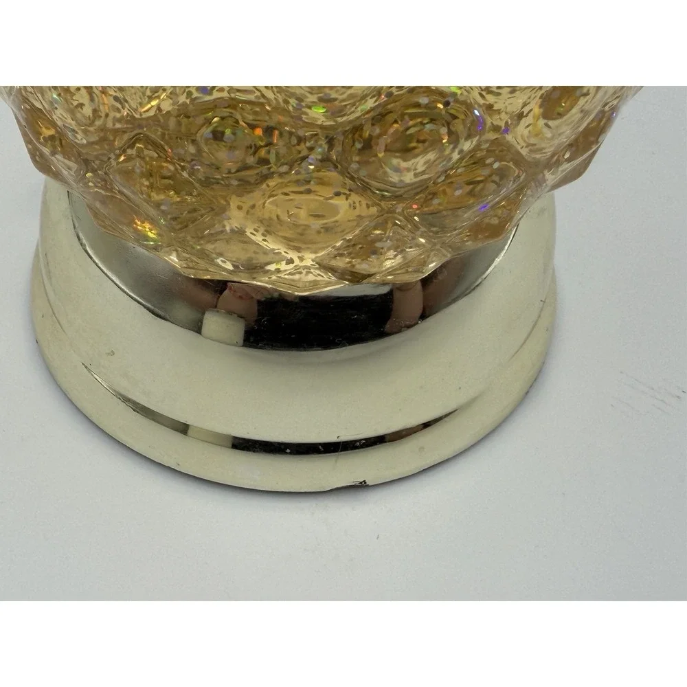 Bath & Body Works Pineapple Light Up Glitter Candle Holder Pedestal - Picture 3 of 4